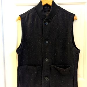 Banana Republic Mixed Media Wool Blend Vest